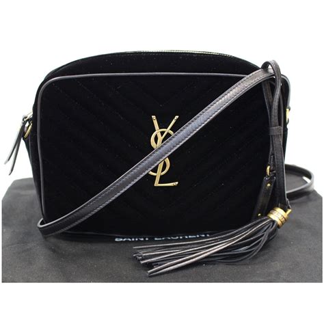 ysl all black crossbody|yves saint laurent crossbody.